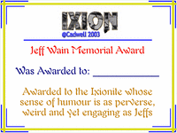 Jeff Wain Memorial