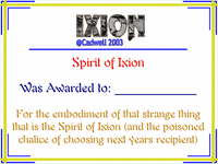 Spirit of Ixion